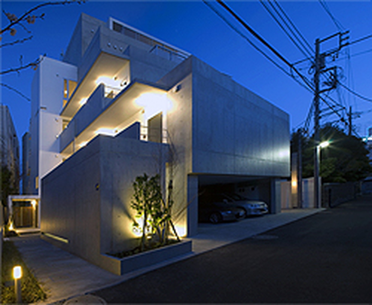 千葉県市川市K邸。シンプルモダンの賃貸併用二世帯住宅